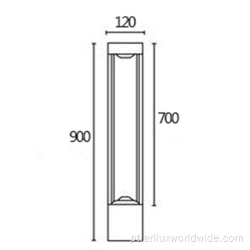 Luzes de jardim externo de 10 W diretas da fábrica